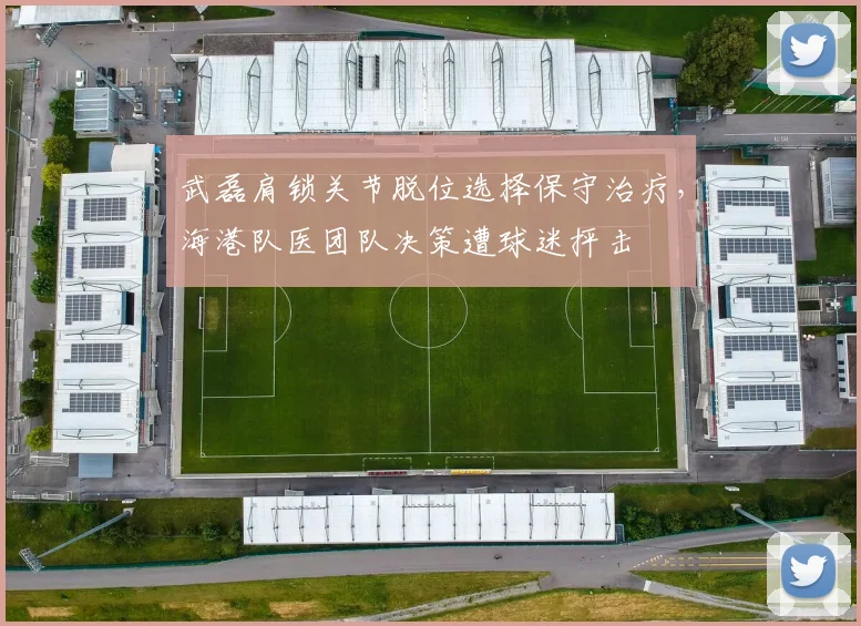 武磊肩锁关节脱位选择保守治疗,海港队医团队决策遭球迷抨击